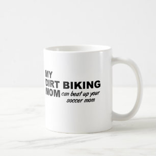 ダートバイクママ 楽しいマグカップ コーヒーマグカップ