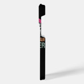 ダートバイクミューMotocrossエンデューロモーターサイクルスポーツ iPhoneケース (左側面)