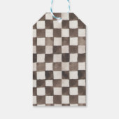 ダートバイクメッセージカード、ダートバイクパーティーの好意、 ギフトタグ (裏面)