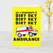 ダートバイクモトクロスが良いクラッシュカードを取得 カード (黄色い花)