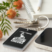 ダートバイクモトクロスはランダム重力をクラッシュしない キーホルダー (正面右)