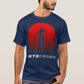 ダートバイクモトクロスアパレルモトクロスダートバイク Tシャツ