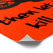 ダートバイクモトクロスポスターサインを殺せ ポスター (角)