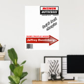 ダートバイクモトクロスマガジンカバーポスター ポスター (ホームオフィス)