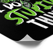 ダートバイクモトクロス私は後を追愚かなことをしていない ポスター (角)