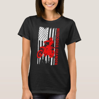 ダートバイクモトクロスMxライダーオフロードレース26 Tシャツ