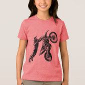 ダートバイクライダー トライブレンドTシャツ (正面)