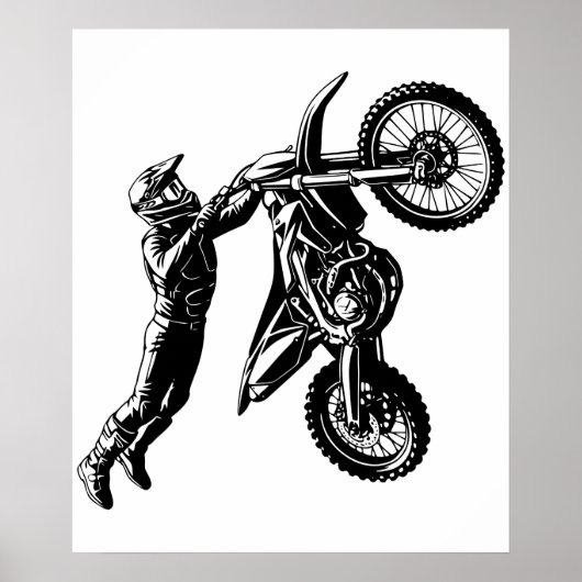 ダートバイクライダー ポスター (正面)