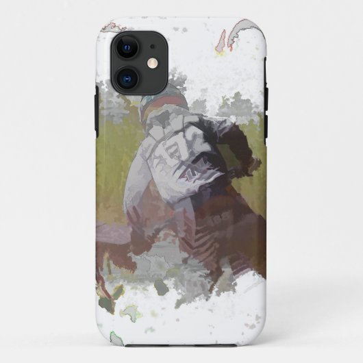 ダートバイクレーサー Case-Mate iPhoneケース (裏面)