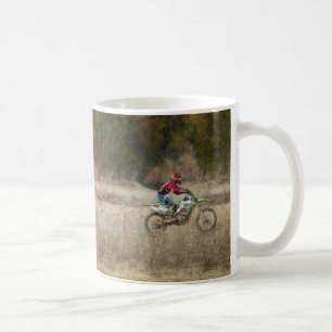 ダートバイク乗馬 コーヒーマグカップ
