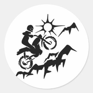 ダートバイク山 ラウンドシール
