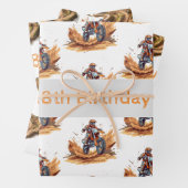 ダートバイク用ラッピング紙フラットシートセット3 ラッピングペーパーシート (インサイチュ)