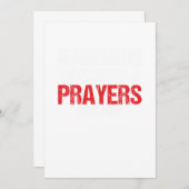 ダートバイク祈りの言葉モトマモトクロスマザーギフト 招待状 (正面/裏面)