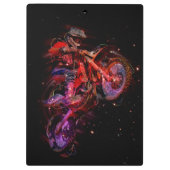 ダートバイク クリップボード (裏面)