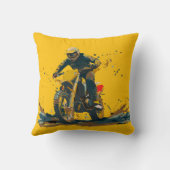 ダートバイク グラフィック クッション (裏面)