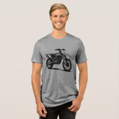 ダートバイク トライブレンドＴシャツ (正面全面)