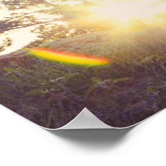 ダートバイク ポスター (角)