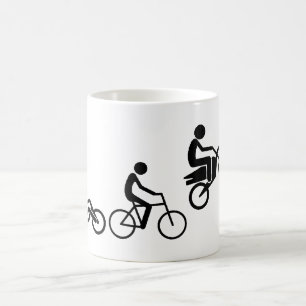 ダートバイク・モトクロス好きのためのバイク乗り進化系マグカップ コーヒーマグカップ