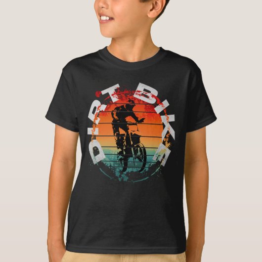 ダートバイク モトクロス レイダー Tシャツ (正面)