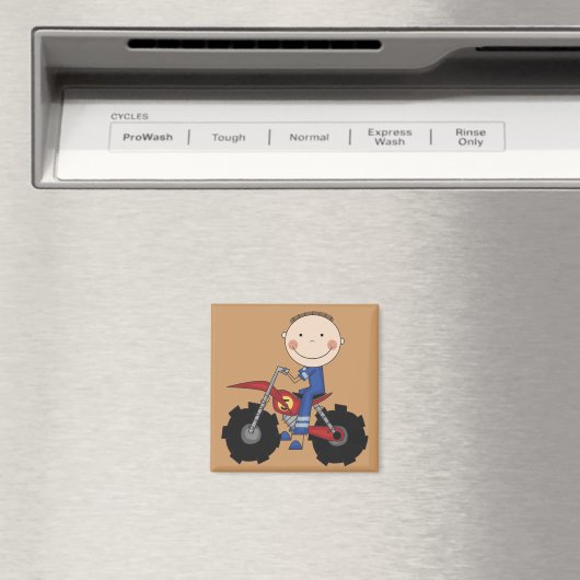 ダートバイク – Tシャツとギフト マグネット (インサイチュ (食洗機))