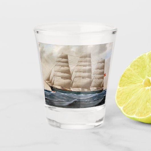 ダートフォード帆走船1910 ショットグラス (正面)