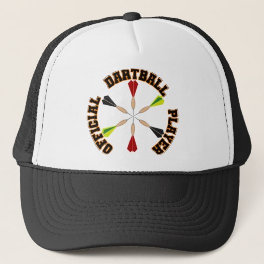 ダートボール公式選手 キャップ (正面)