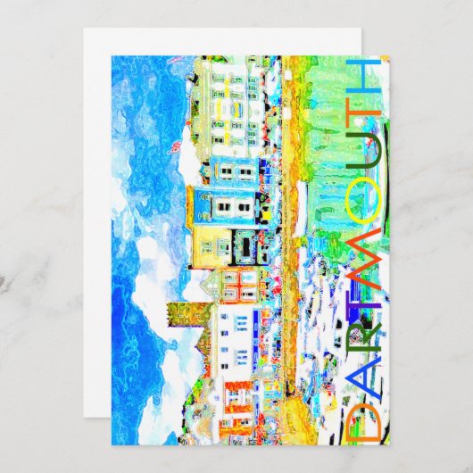 ダートマス 招待状 (正面/裏面)