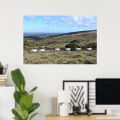 ダートムアヒツジ ポスター (ホームオフィス)