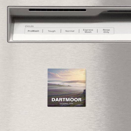 ダートムア国立公園ミスティ旅行 マグネット (インサイチュ (食洗機))