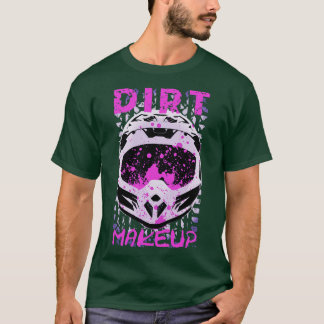 ダートメーキャップのダートバイクヘルメット Tシャツ