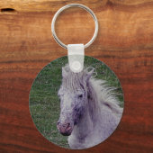 ダートモアグレーポニーマーレセッティング キーホルダー (正面)