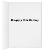 ダートモダンバイクライダーグリーティングカード (内側 (右))