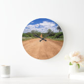 ダートロード、クルーガー国立公園、ムプラランガ ラージ壁時計 (ホーム)