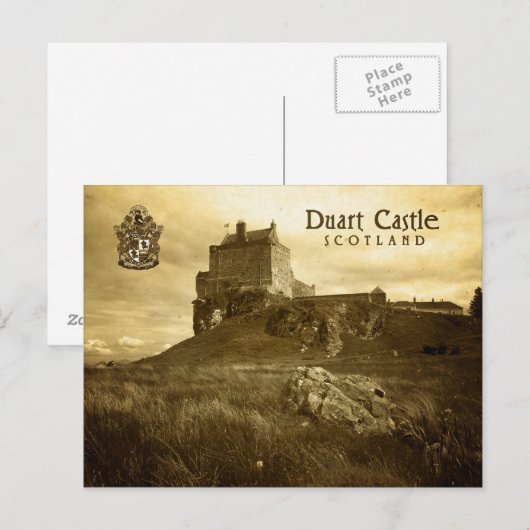 ダート城 ポストカード (正面/裏面)