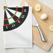 ダート盤 キッチンタオル (四つ折り)