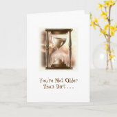 ダート誕生日カード カード (黄色い花)