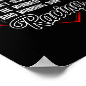 ダート・トラック・レーシング彼は彼がバンプしなかった ポスター (角)