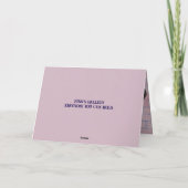 ダードクール誕生日カード サンキューカード (裏面)