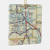 ダードシティFLヴィンテージマップ セラミックオーナメント (右)