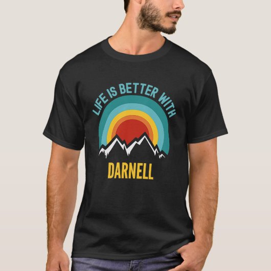 ダーネルとデートするダーネル Tシャツ (正面)