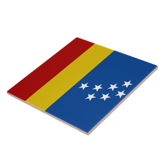 ダーハム市旗 タイル (側面)