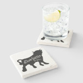 ダーハムNCブルストーンコースター ストーンコースター (横)