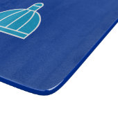 ダーバン国旗(南アフリカ) カッティングボード (角)