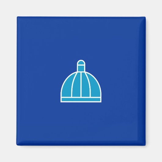 ダーバン国旗（南アフリカ） マグネット (正面)