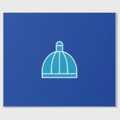 ダーバン国旗（南アフリカ） ラッピングペーパー (フラット)