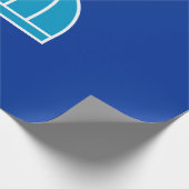 ダーバン国旗（南アフリカ） ラッピングペーパー (角)