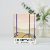 ダービシャーヴィンテージレールのポスター。 ポストカード (スタンド正面)