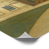 ダービシャー州カークホールのサー・ヘンリー・ハープの席 ポスター (角)