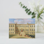 ダービシャー州カークホールのサー・ヘンリー・ハープの席 ポストカード (スタンド正面)