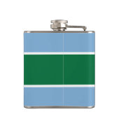 ダービシャー州旗スキットル フラスク (裏面)